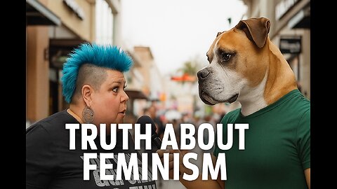 BLUE HAIR Liberal SAYS TRUTH about Feminism...Tell Us Why You Are Feminist