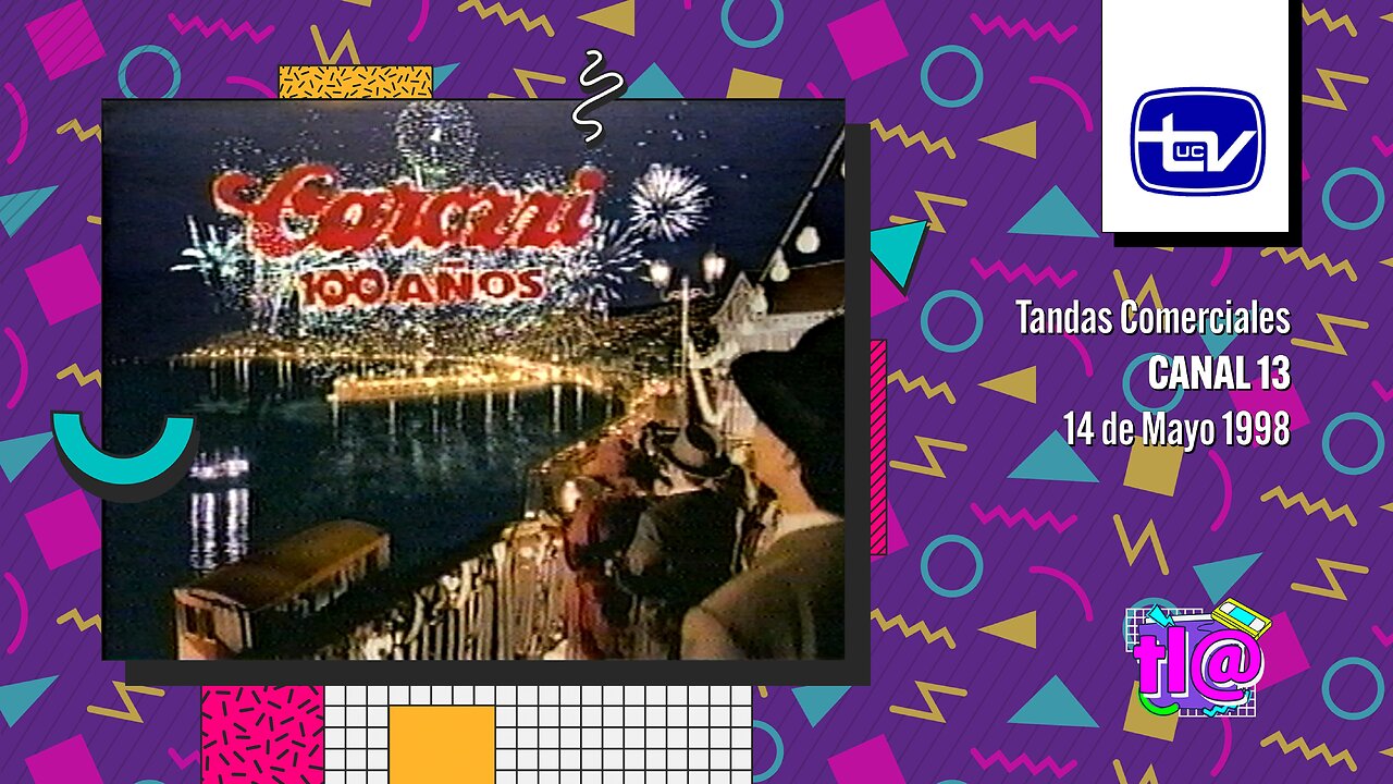 Tandas Comerciales Canal 13 (14 de Mayo 1998)