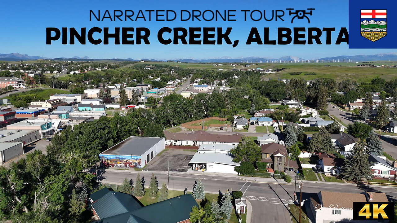 🇨🇦 Pincher Creek, Alberta 🌾4K Drone