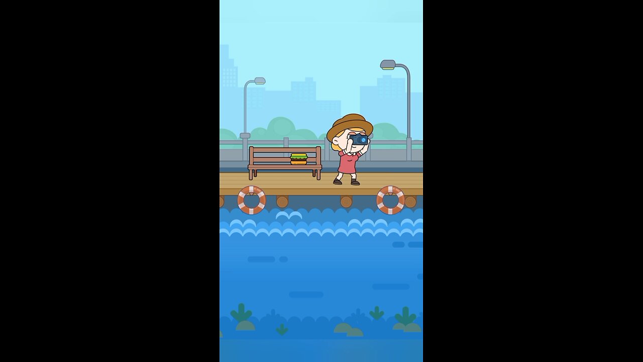 Watch What Happens When a Bird Sees Food on a Man's Head #shorts