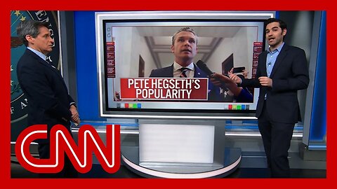 Pete Hegseth's popularity: Harry Enten runs the numbers on the Secretary of Defense