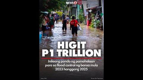 BBM already spent Php 1 trillion in Flood Control Programs but still ineffective