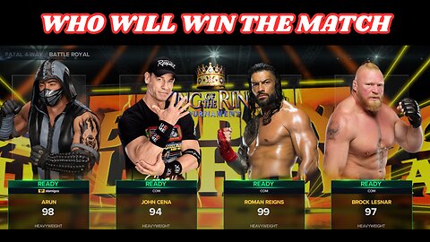 WWE BATTLE ROYLALE LIVE GAMEPLAY #WWE #USA #LIVE #GAME