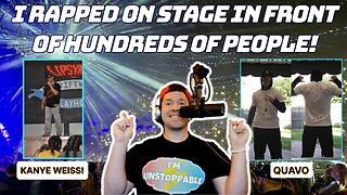 I RAPPED AS KANYE WEISS AND QUAVO IN 2017 IN FRONT OF HUNDREDS OF PEOPLE... | Overcoming Stage Fright