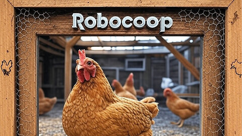 Robocoop! 24/7 Chicken Coop, Live Egg Laying Hens