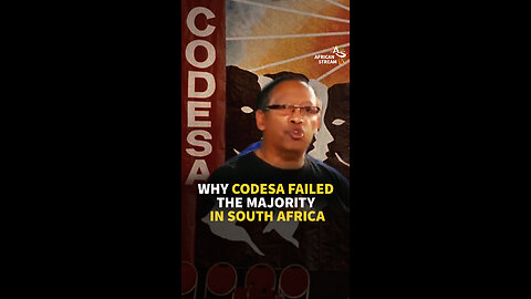 WHY CODESA FAILED THE MAJORITY IN SOUTH AFRICA