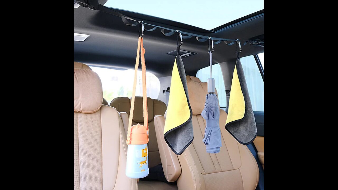 Multi-functional Roof Rack Clothesline And Luggage Hanging Rope