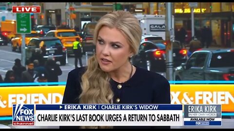 Erika Kirk Talks About Charlie Kirk’s Final Book