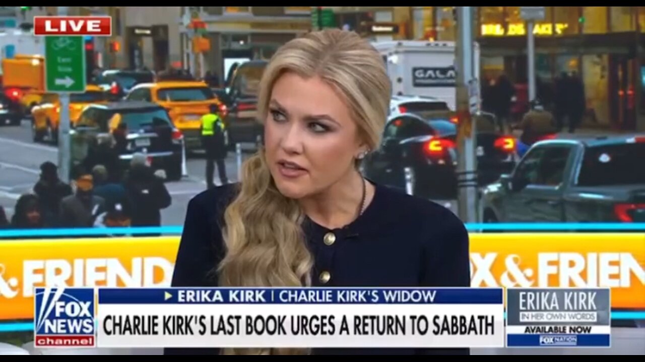 Erika Kirk Talks About Charlie Kirk’s Final Book