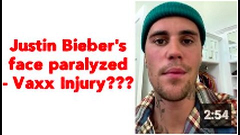 "Justin Bieber Experiences Facial Paralysis Following Vaccination Injury"