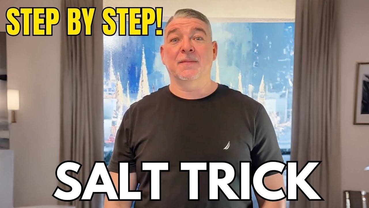 SALT TRICK FOR MEN – (STEP BY STEP!) – BLUE SALT TRICK - Does The Salt Trick For Men Work?