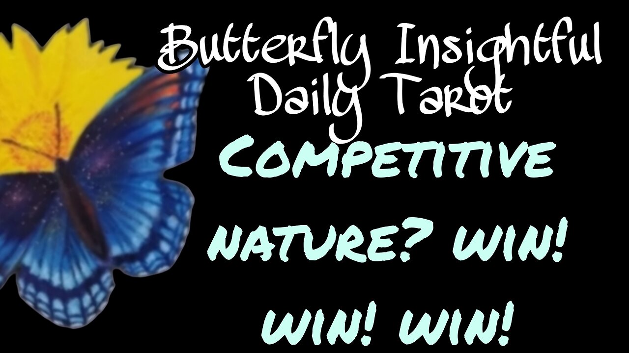 Butterfly Insightful Daily Tarot - Ultimate competition, but did you know?