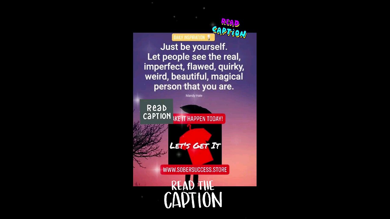 🗣Be REAL, No Matter What Happens Today‼️💪 #sobercoach #motivation ##MorningQuote #Quotes #Sobriety
