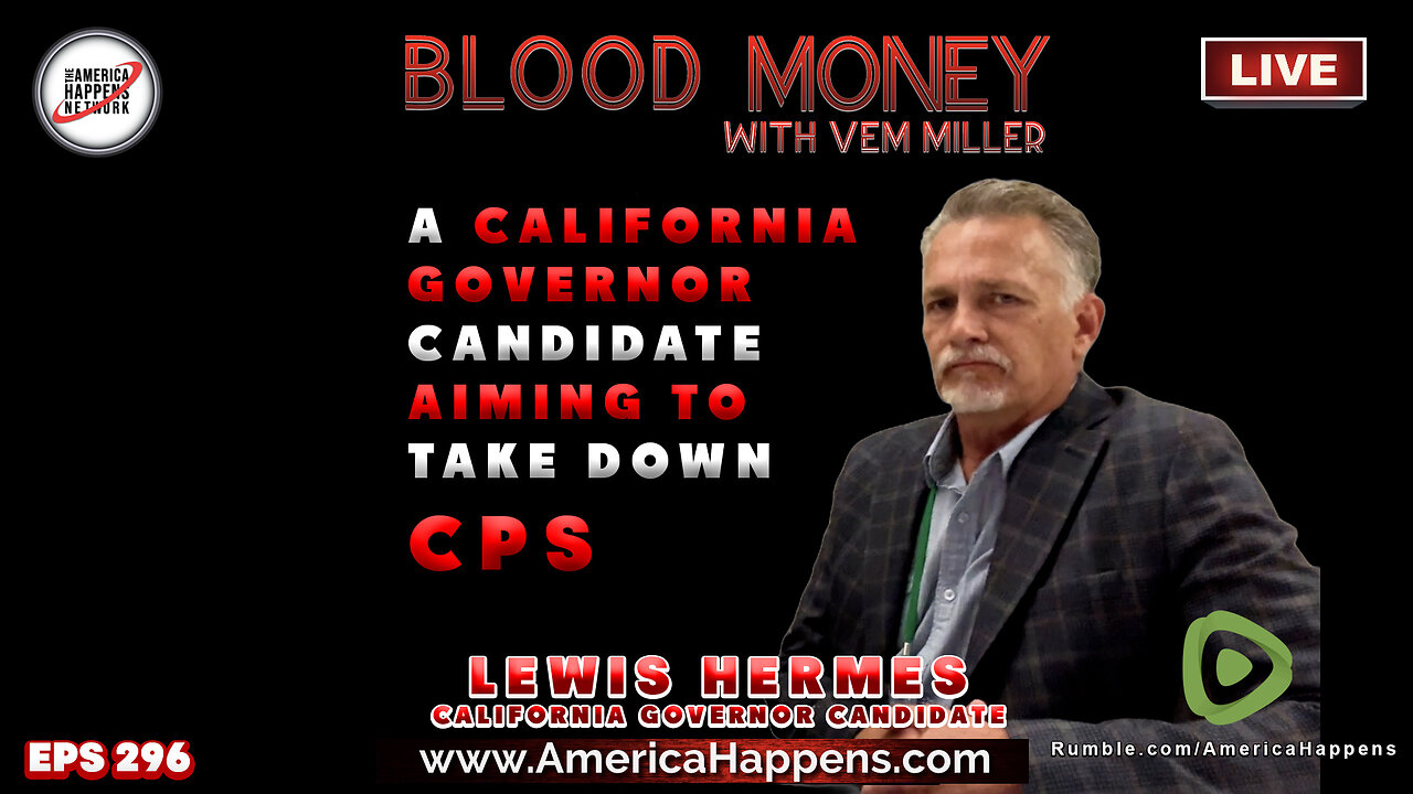 A Governor Candidate Aiming to Take Down CPS with Lewis Hermes (Blood Money Episode 296)