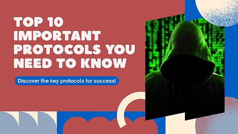 "Top 10 Important Protocols Every Ethical Hacker MUST Know ⚡ (2025 Ultimate Guide)"