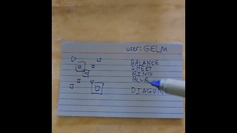 Balance Sheet Ring Blurr Diagonal