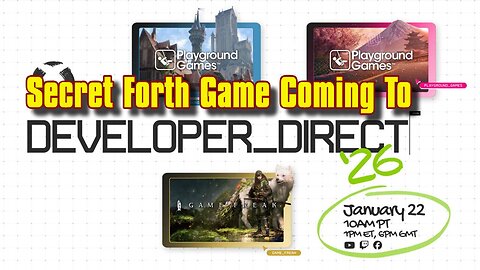 Surprise Game Announcement Coming to Xbox Developer Direct This Month