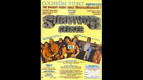 WWF Survivor Series 1987 - Nov 26 1987 - Richfield Coliseum, Ohio **COLISEUM VIDEO VERSION**