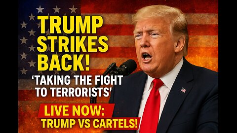 Trump LIVE I 'Taking The Fight To Terrorists': Team Trump Tightens Noose On Crime, Cartels