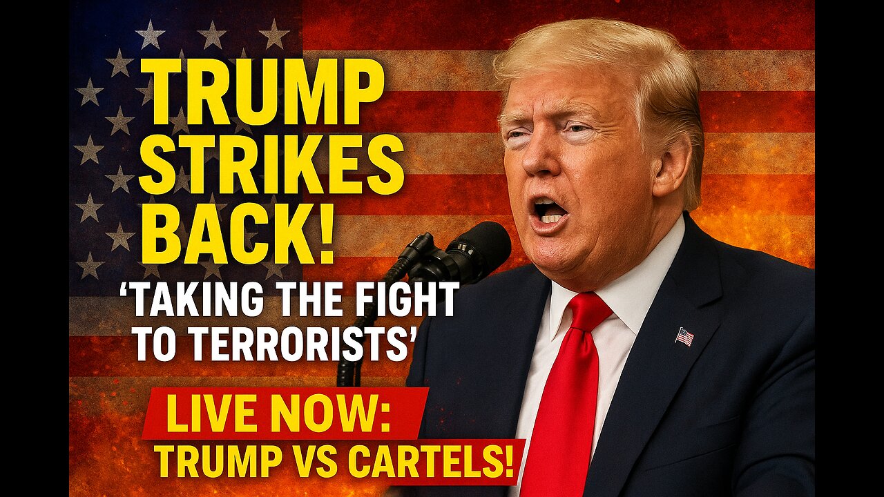 Trump LIVE I 'Taking The Fight To Terrorists': Team Trump Tightens Noose On Crime, Cartels