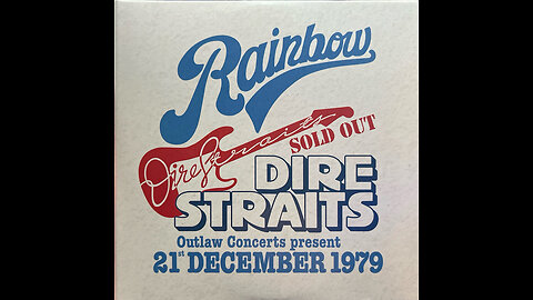 Dire Straits - Live At The Rainbow 1979 (Europe) 2023 2xCD
