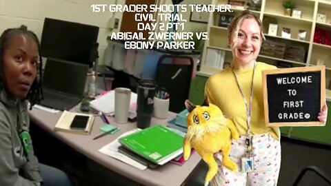 Day 2 Pt 1/ 1st Grader Shoots Teacher Civil Trial ~ Abigail Zwerner vs Ebony Parker
