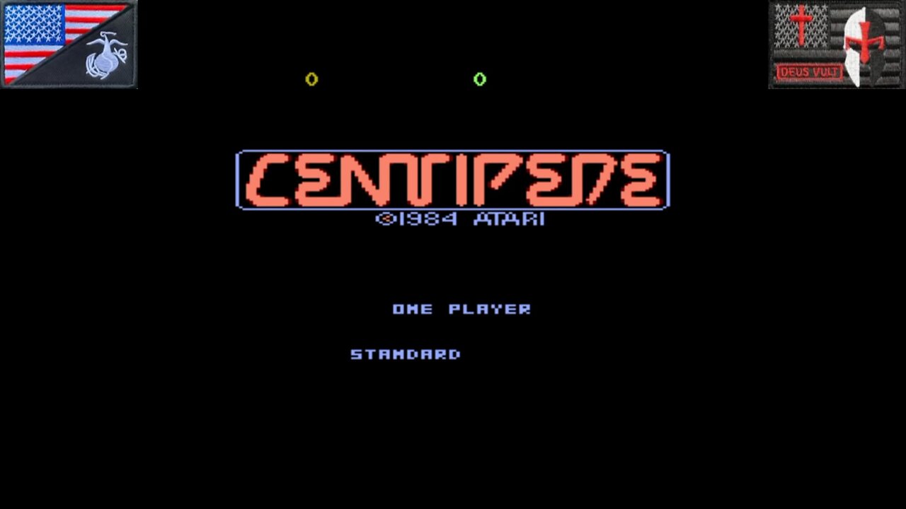 Centipede (Atari 7800 - Attract Mode) [NA Version]
