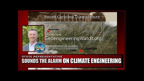 State Representative Sounds The Alarm On Climate Engineering