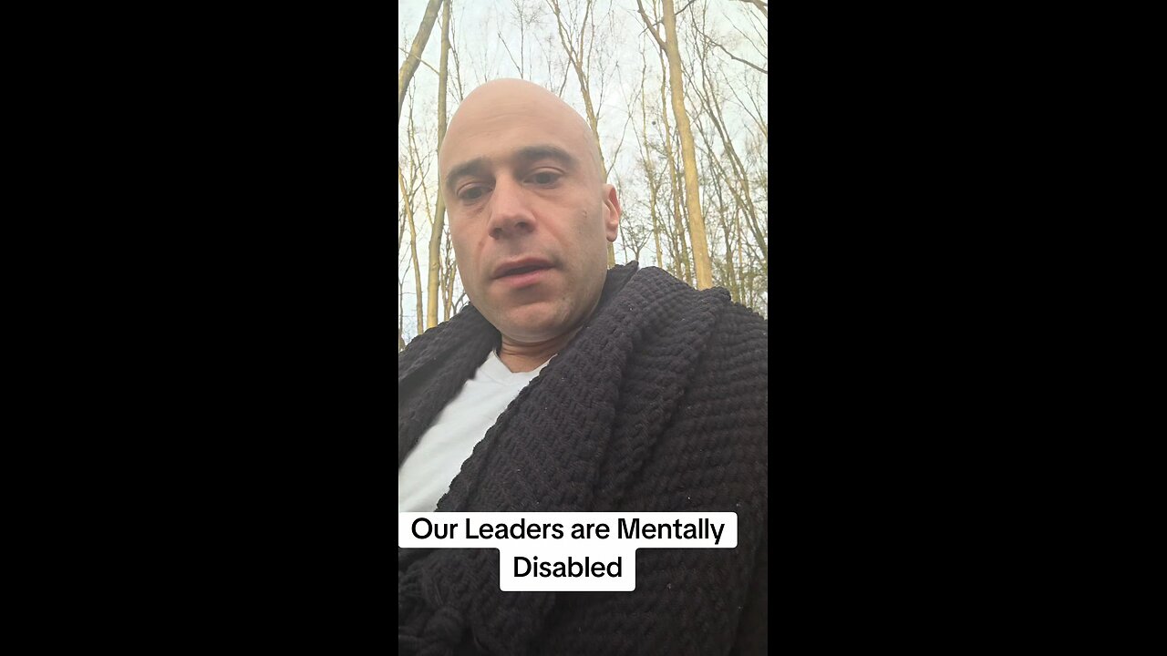 Our Leaders are Cognitively Disabled