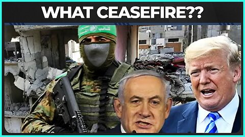 Trump CLAIMS "Ceasefire" In Gaza, Israel Disagrees