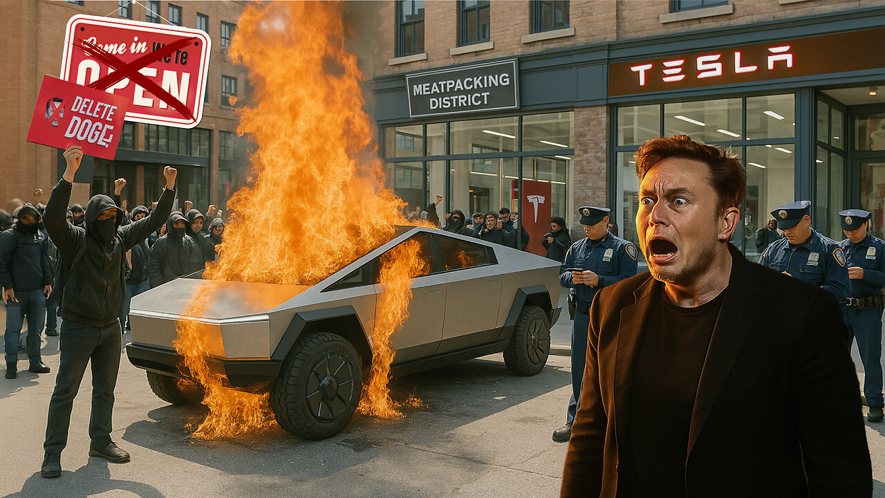 Ghost Town NYC – Will Economic Terrorism Be Rained Out or Will NYPD Let the Tesla Takedown Continue?