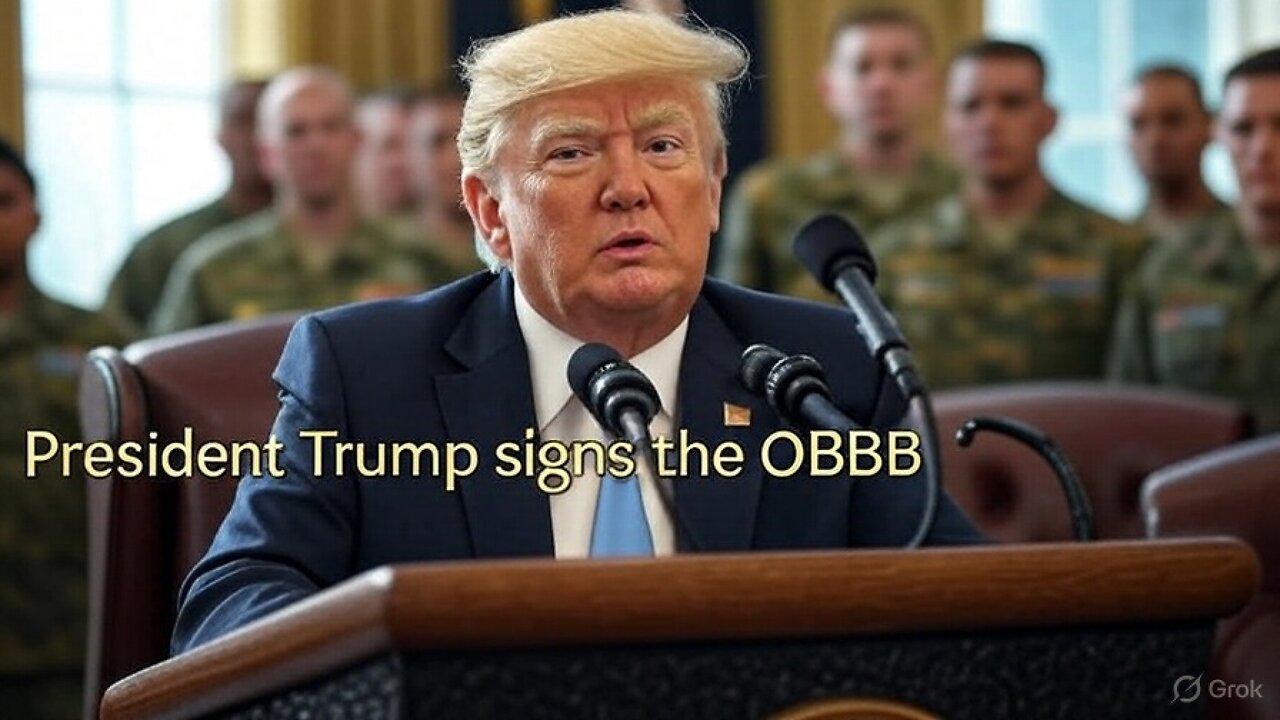 President Trump signs the OBBB