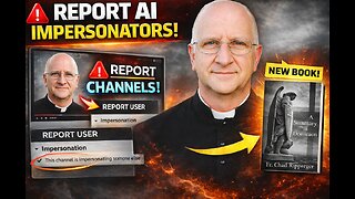 AI Impersonating of Fr. Ripperger Update & New Book: Summary of Dominion with Fr. Ripperger