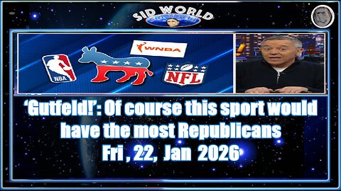 ‘Gutfeld!’-Of course this sport would have the most Republicans