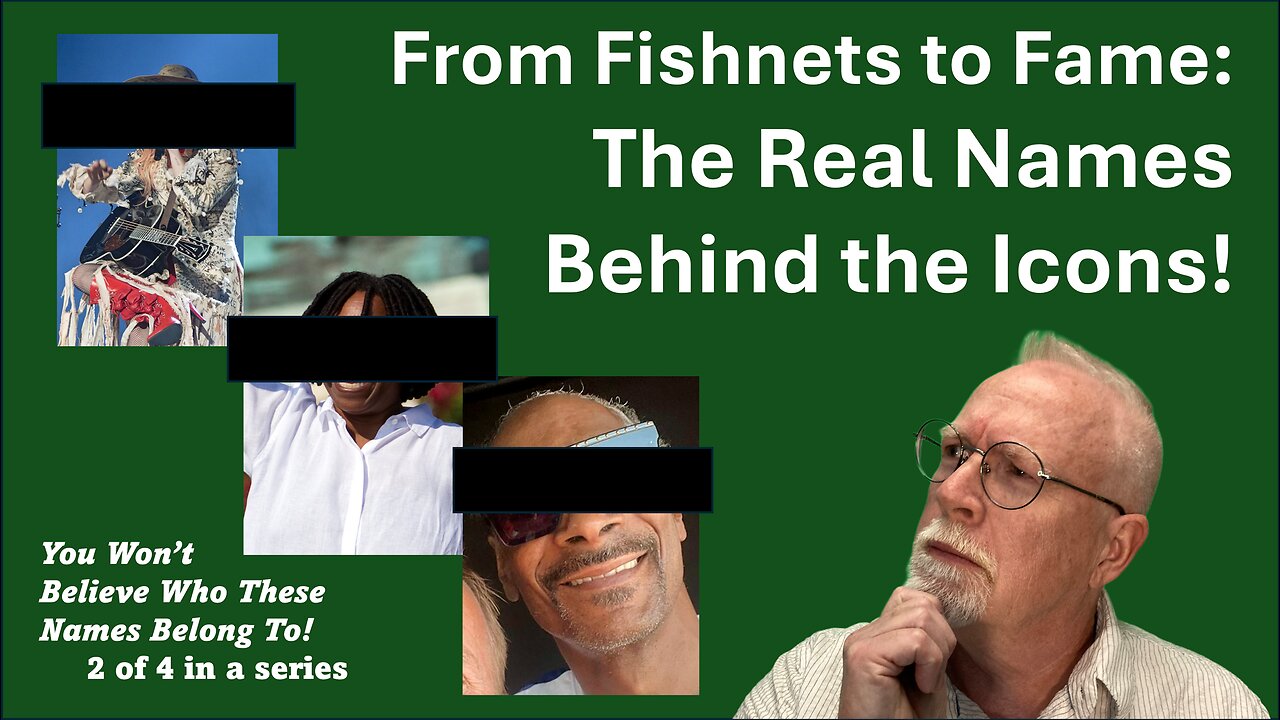From Fishnets to Fame: The Real Names Behind the Icons