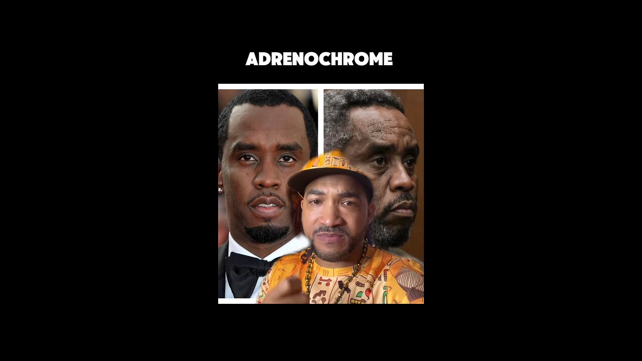 No more Adrenochrome for Diddy and his mates