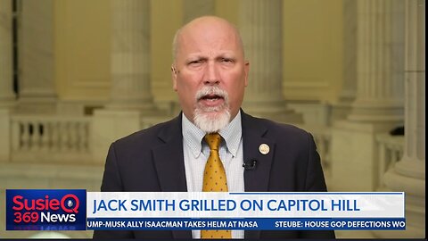 JACK SMITH CRILLED ON CAPITOL HILL: REP CHIP ROY