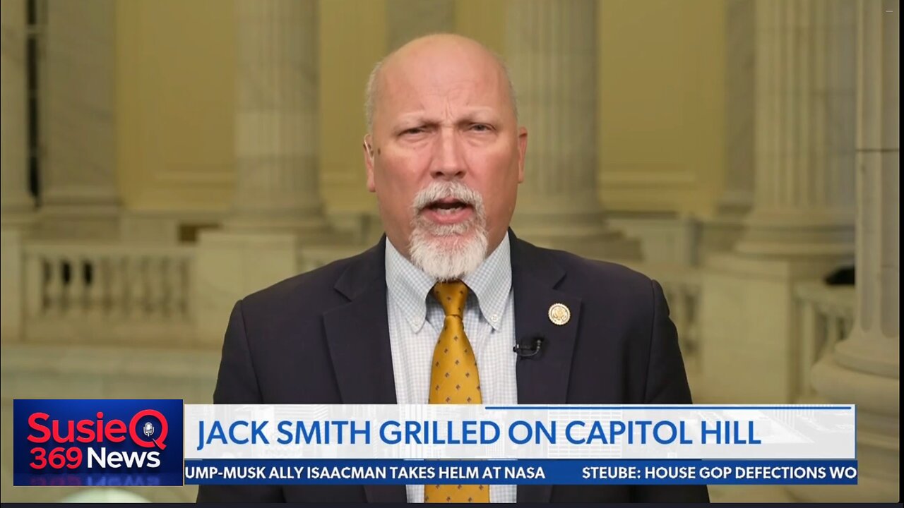 JACK SMITH CRILLED ON CAPITOL HILL: REP CHIP ROY