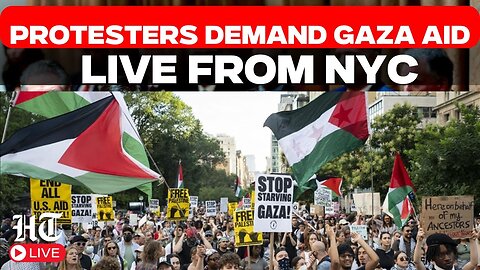 NYC: Protesters Urge Trump to Push Israel on Gaza Aid | Israel | Netanyahu