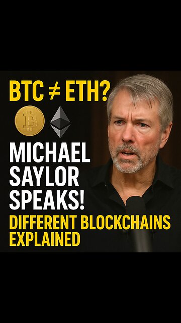 Michael Saylor Explains Why Bitcoin Isn’t Like Ethereum | Crypto Deep Talk”