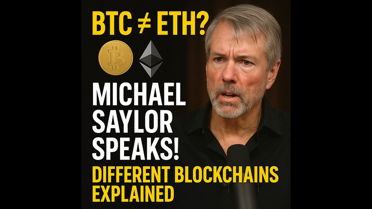 Michael Saylor Explains Why Bitcoin Isn’t Like Ethereum | Crypto Deep Talk”