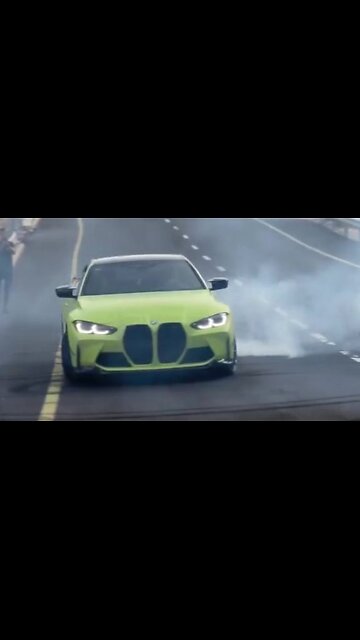 BMW G82 Rolling burnout