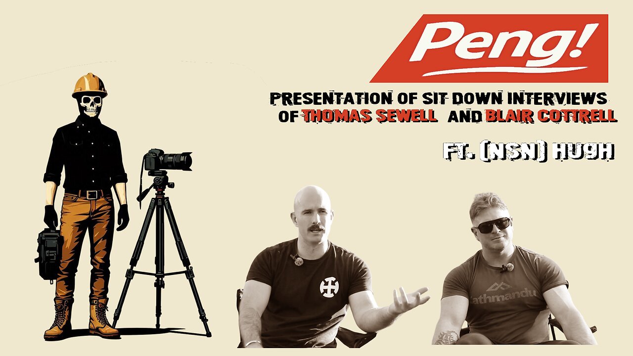 PENG! Thomas Sewell and Blair Cottrell Interviews Ft. NSN HUGH