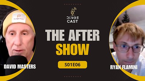 #003 The After Show with David Masters | Ancient Stonework Precision & Drill Holes | DingeCast