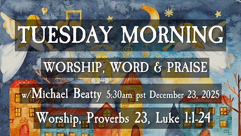 🌤️TUESDAY MORNING✝️