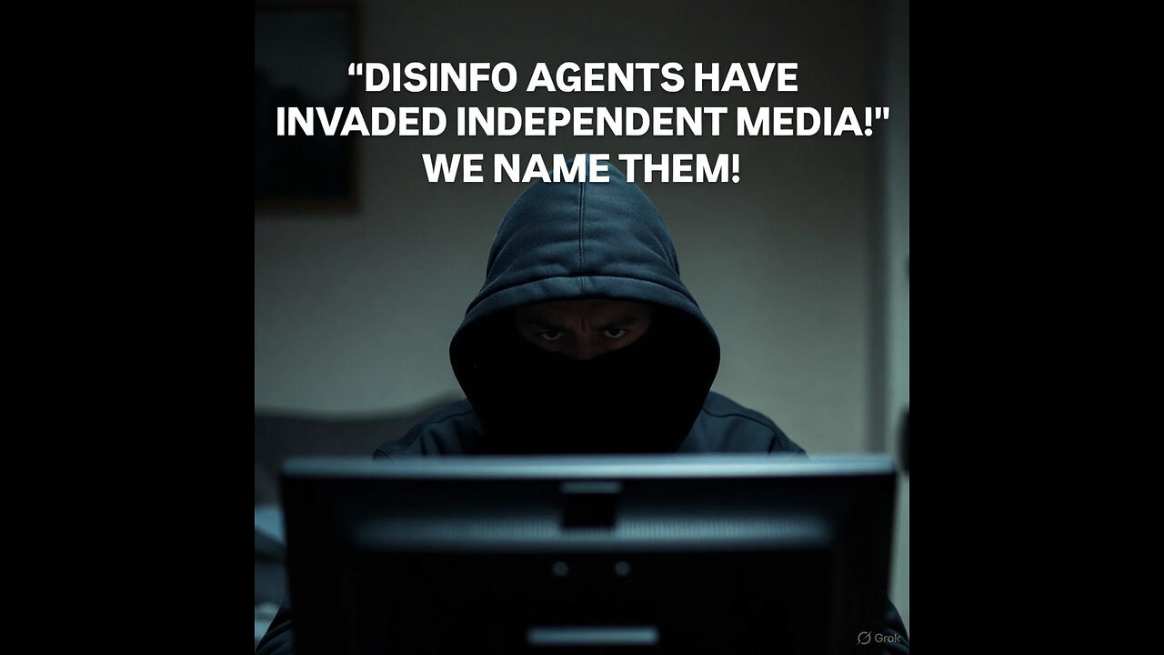 DISINFO AGENTS INVADE THE INDEPENDENT MEDIA