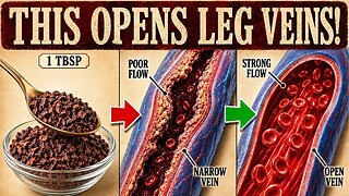 Eat THIS Before Bed to Increases Blood Flow and Circulation in Legs 1,000x (Video)