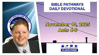 Bible Pathways Daily Devotional Nov 10, 2025