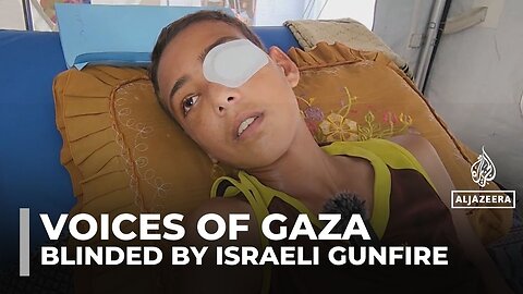 Palestinian teen blinded in one eye after being shot while seeking food at Gaza aid centre