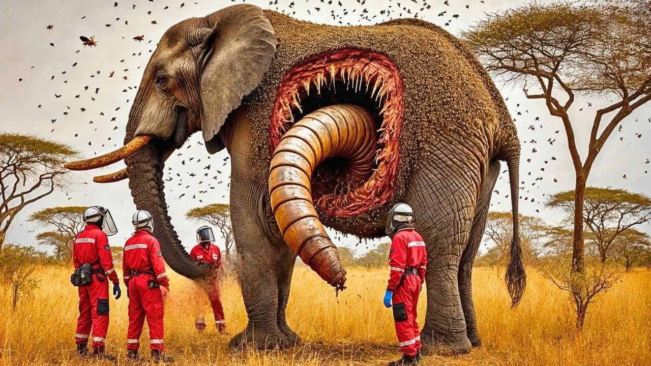 Rescue Story Elephant Rescued From Beehive By Rescue Team